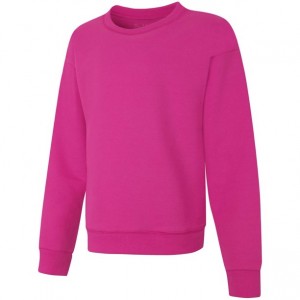 New Design Pink Streetwear Sweatshirt Crewneck Sweatshirt Pullover Women